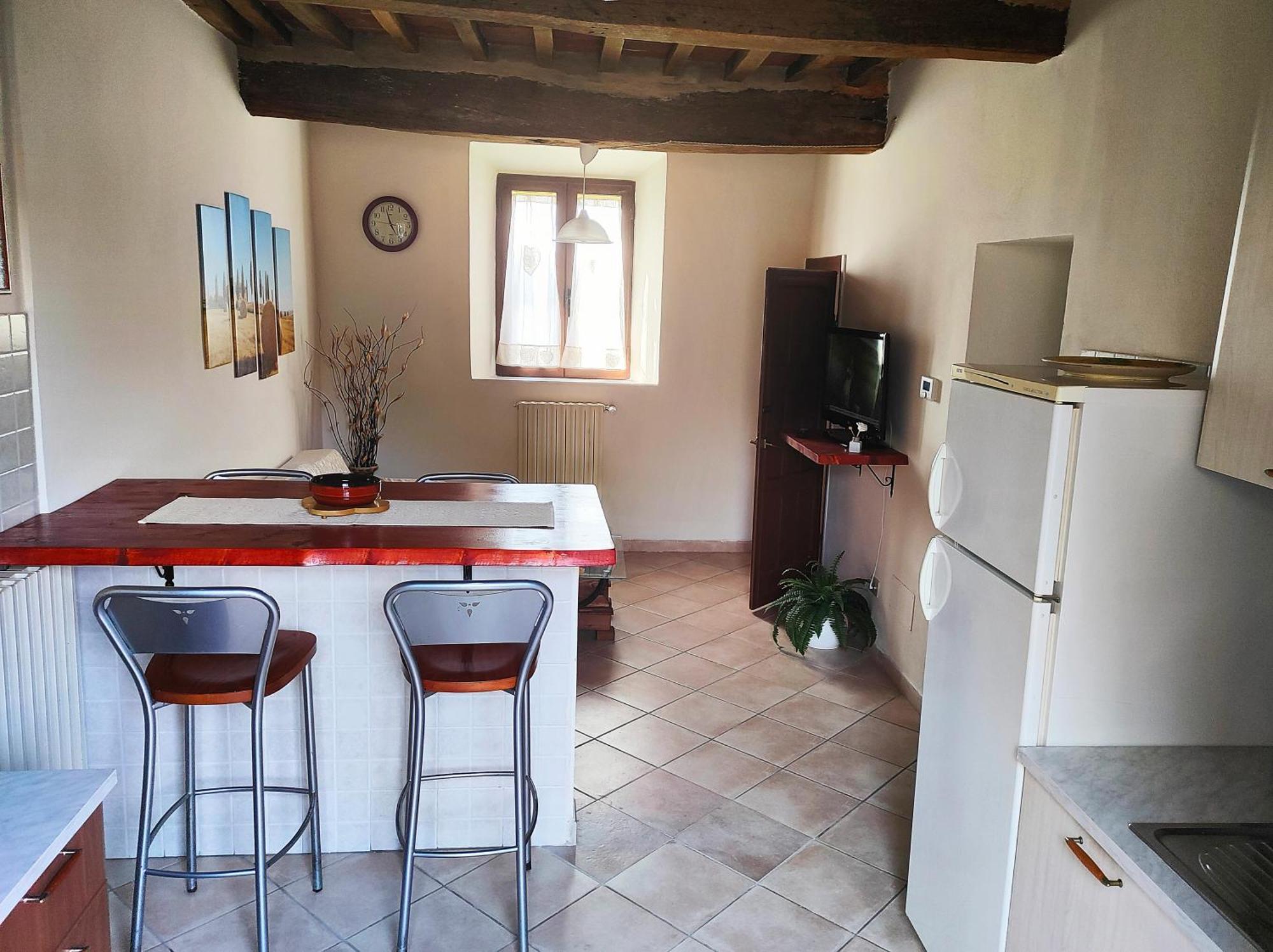 La Casina Di Colle - Appartamento Rustico Sulle Colline Di Pisa Кашиана-Терме Экстерьер фото